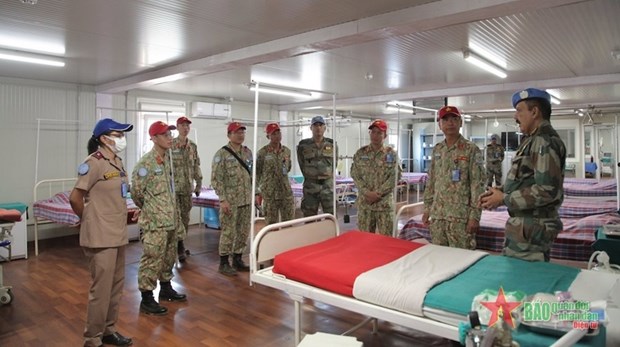 Vietnamese, Indian field hospitals in South Sudan share peacekeeping experience